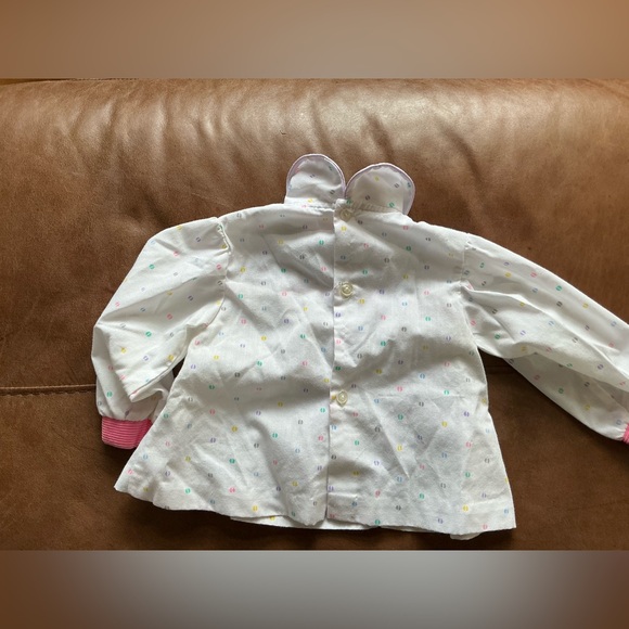 Vintage baby  Pink and White Matching Set - Picture 6 of 8